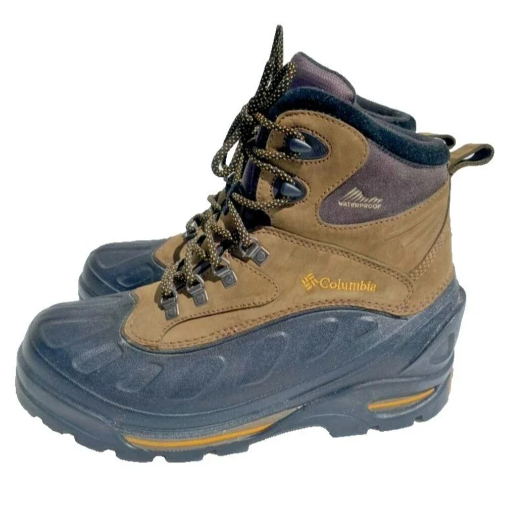 Columbia Bugabootoo NB -Men's 11.5 - Brown Leather Waterproof Thermalite Boots